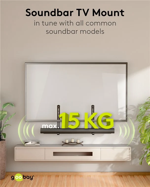 Soundbar-Halterung für TV-Geräte Universal
