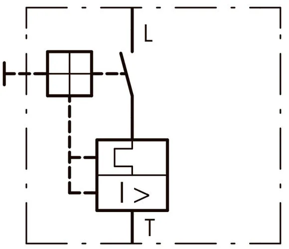 3-Poliger Transformator Schutzschalter 6.3-10A PKZM0-10-T - 088916