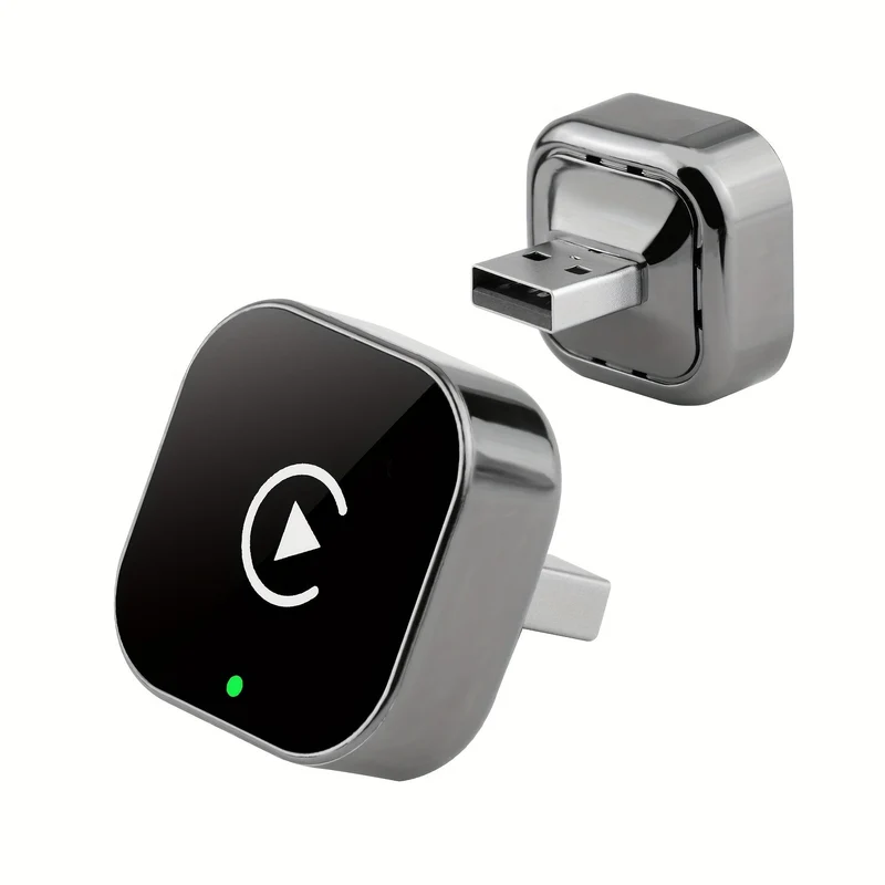2-in-1 Drahtloser CarPlay & Android Auto Adapter – Plug & Play Schnell Verbunden