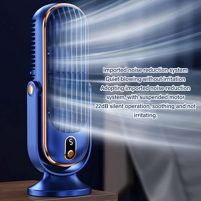 Tragbarer Ventilator – Stilvoll, Leistungsstark und Flexibel Kühlen