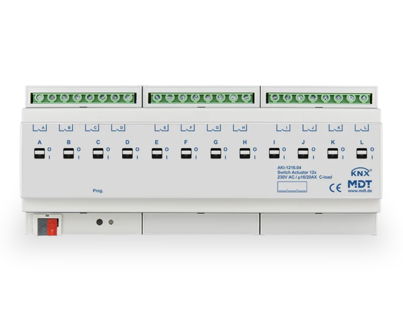 MDT AKI-1216.04 Acturio - Schaltaktor AKI Industrie 12-fach
