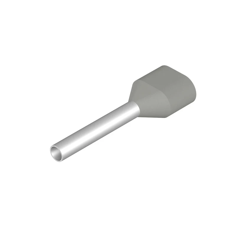 Zwillingsdraht-Endhülse 0.75mm² Elektrogalvanisiertes Kupfer - 9202830000 [500 Stück]