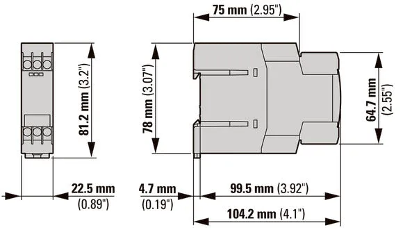 Eaton Multifunktionales Elektronisches Zeitrelais ETR4-69-A - 031891