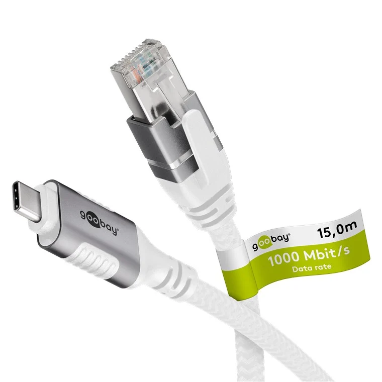 Ethernet-Kabel USB-C™ 3.1 auf RJ45, 15 m