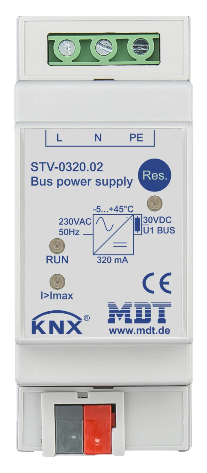 MDT STV-0320.02 Coresio - Busspannungsversorgung STV 320 mA