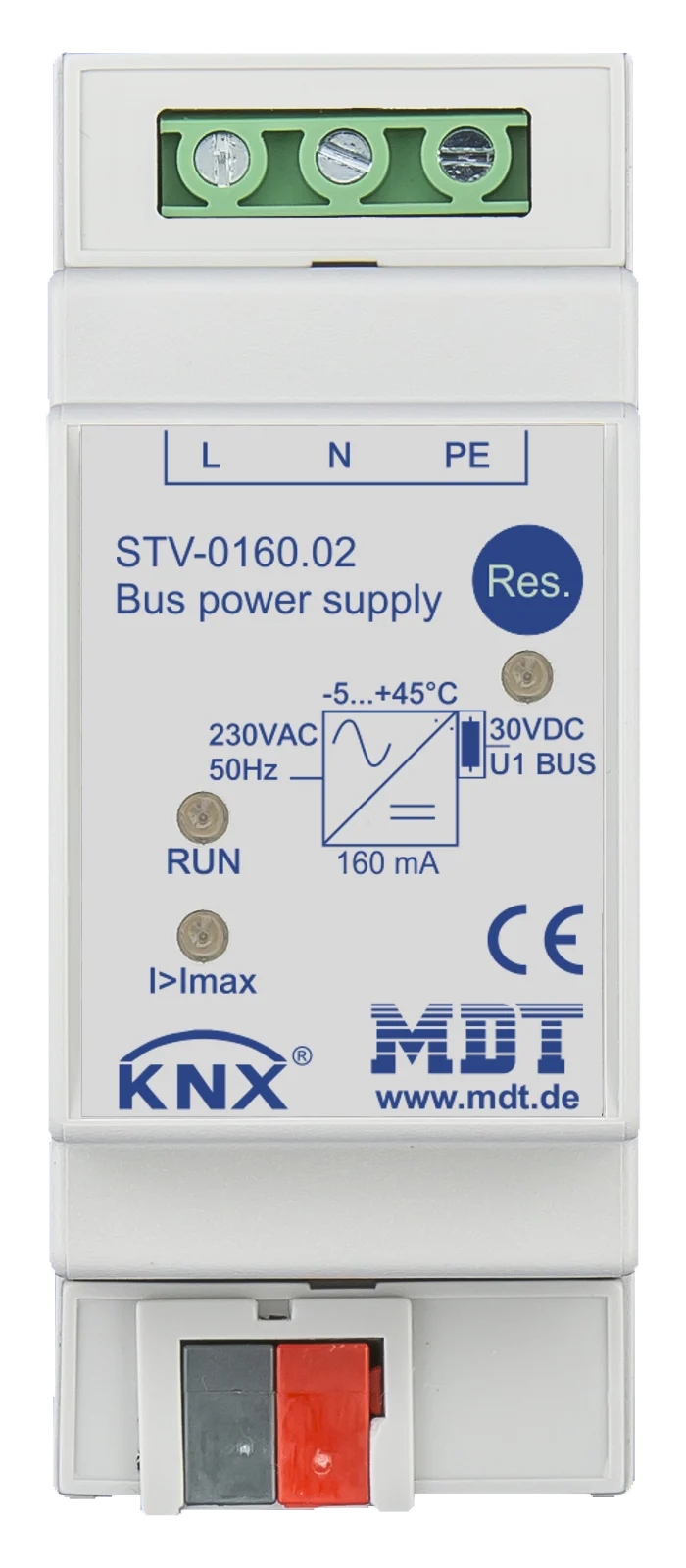 MDT STV-0160.02 Coresio - Busspannungsversorgung STV 160mA