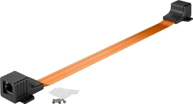 RJ45 LAN Fensterdurchführung Ultra-Slim 0,25 m