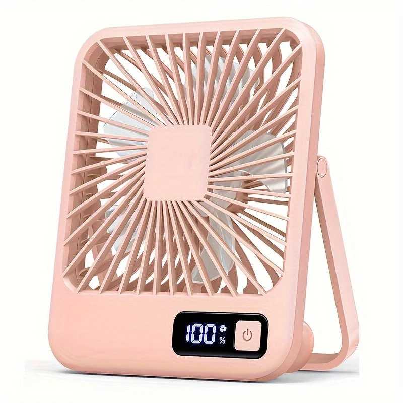 Eritex Tragbarer Tischventilator – Zusammenklappbar mit 5 Geschwindigkeitsstufen