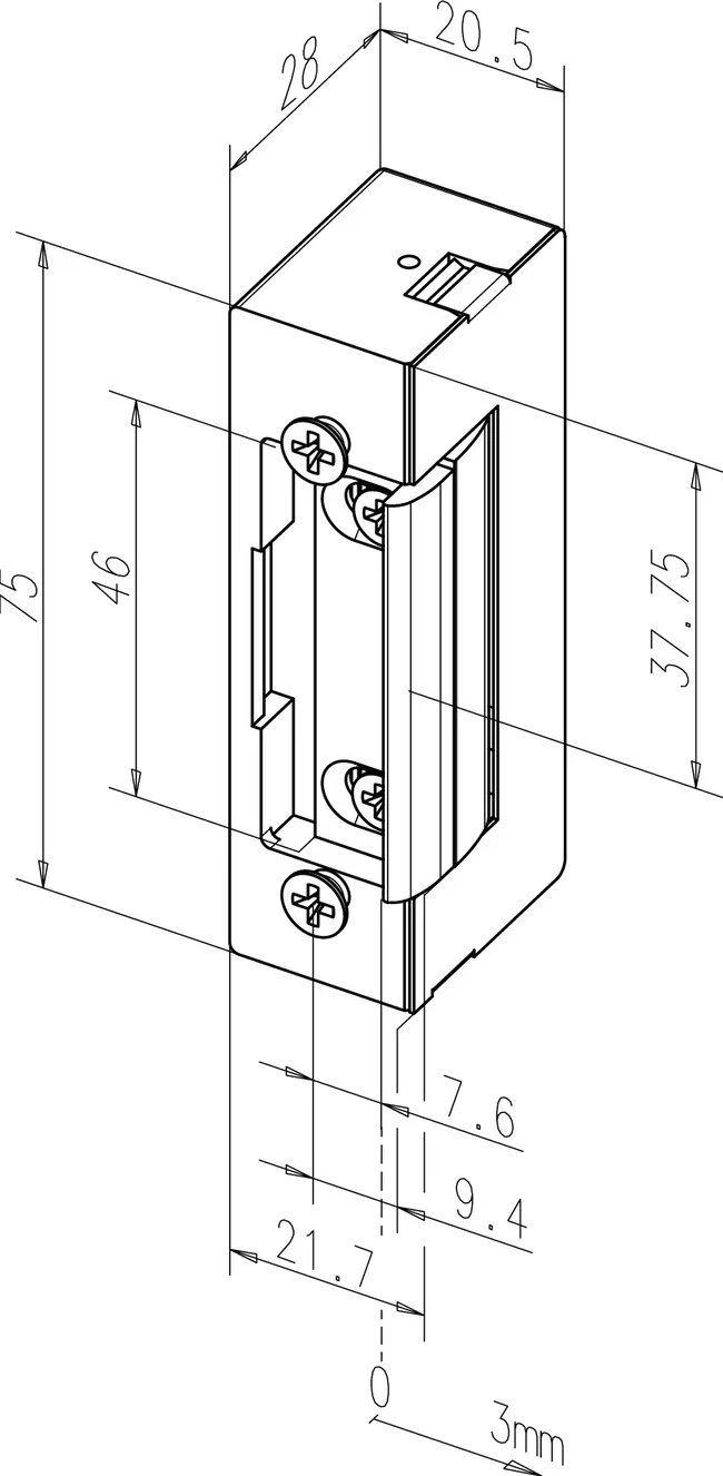 Assa Vema Elektrisches Türschloss - 10001611