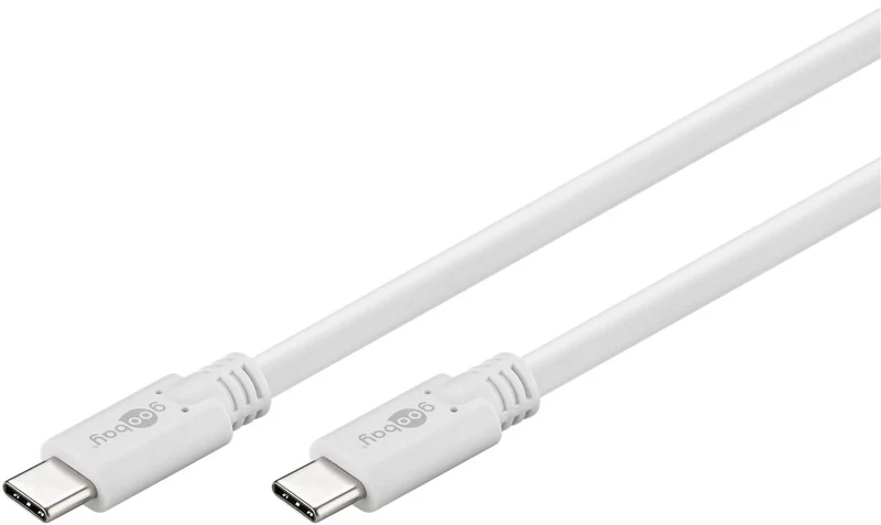 USB-C™-Kabel, 1 m, weiß