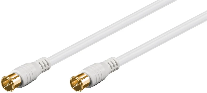 F-Quick SAT-Anschlusskabel (80 dB), doppelt geschirmt