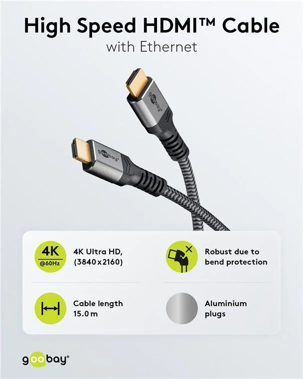 High-Speed-HDMI™-Kabel mit Ethernet