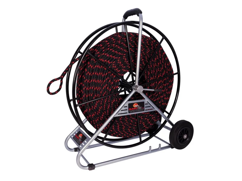 RUNPOTEC 10167 Zugseil Ø 10 mm inkl. Haspel Ø 10mm, 120m