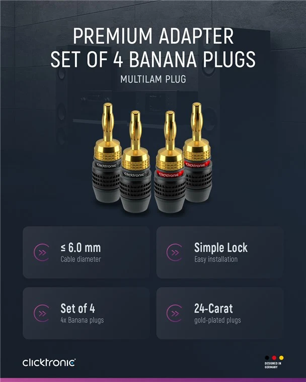 Bananen-Stecker