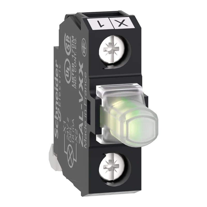 Schneider Electric ZALVB1 24V LED Signalblock Weiß - ZALVB1