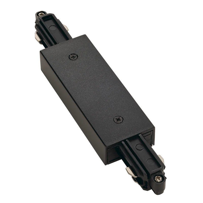 SLV 1-Phasen Schienenverbinder Mit Stromversorgung Schwarz - 143100