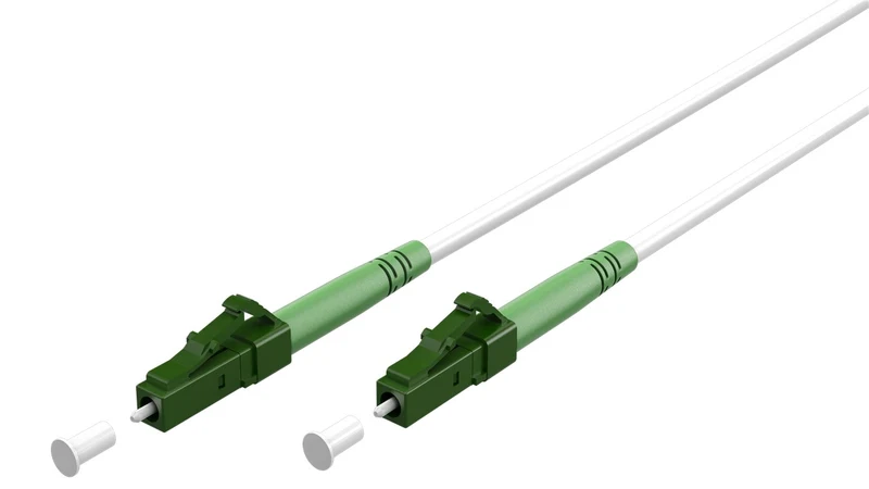 Glasfaserkabel (FTTH), Singlemode (OS2) White, (Simplex), 2 m