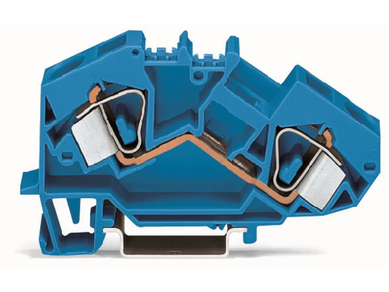 WAGO 783-604 2-Leiter-Durchgangsklemme 16 mm² CAGE CLAMP® blau