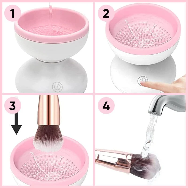 Elektrischer Make-up Pinselreiniger – Schnelle und gründliche Reinigung