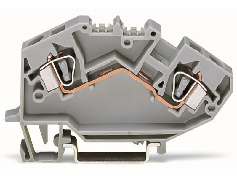 WAGO 782-601 2-Leiter-Durchgangsklemme 6 mm² CAGE CLAMP® grau