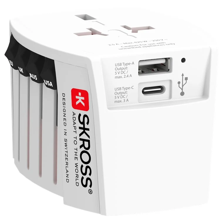 World Adapter MUV USB (AC)