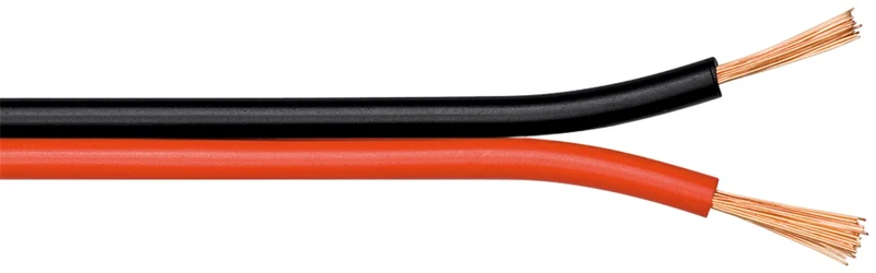 LSK 2x0,35 10m rot/schwarz CU