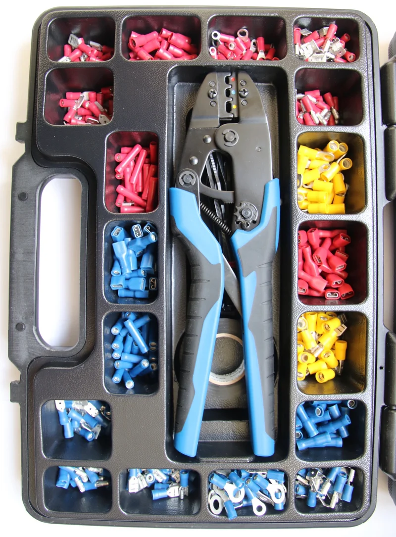 Conex CE Professionelles Isoliertes Anschlusskit Mit Crimpwerkzeug - CE900101