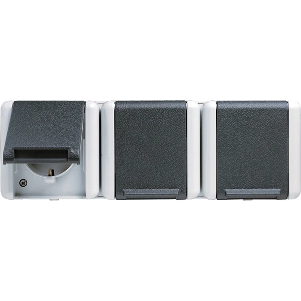 Jung WG800 Wandsteckdosenbox (WCD-Schaltanlage) (Europäische Steckdose) - 8230W