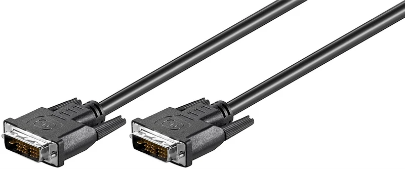 DVI-D Full HD-Kabel Single Link, vernickelt