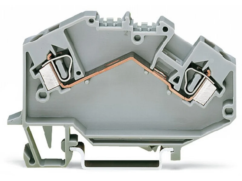 WAGO 781-601 2-Leiter-Durchgangsklemme 4 mm² CAGE CLAMP® grau