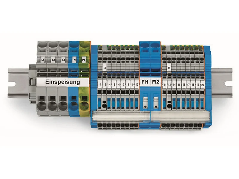 WAGO 821-122 TOPJOB®S-Hauptverteiler-Set FI mit Betätigungsöffnung