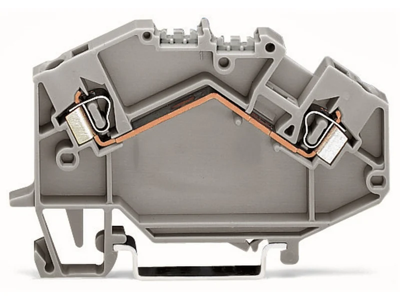 WAGO 780-601 2-Leiter-Durchgangsklemme 2,5 mm² CAGE CLAMP® grau