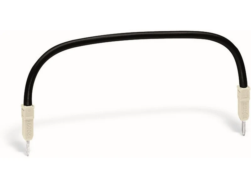 WAGO 2009-412 Steckbarer Leitungsbrücker isoliert 60 mm lang schwarz