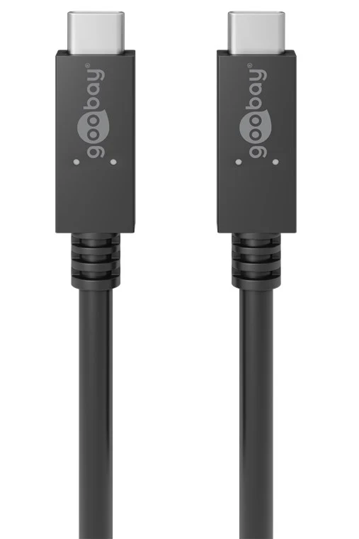 USB-C™-Kabel, 1 m, schwarz