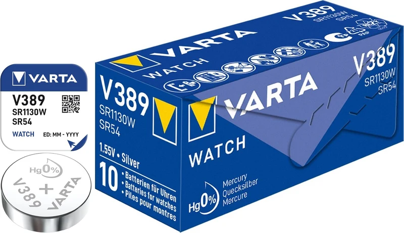 SR54 (V389) Batterie, 10 Stk. in Box