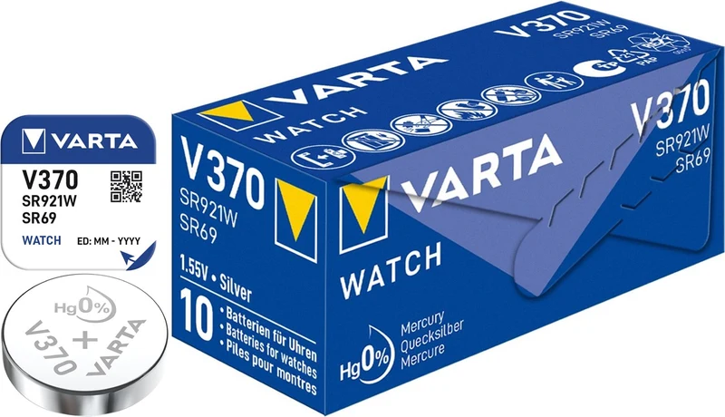 SR69 (V370) Batterie, 10 Stk. in Box