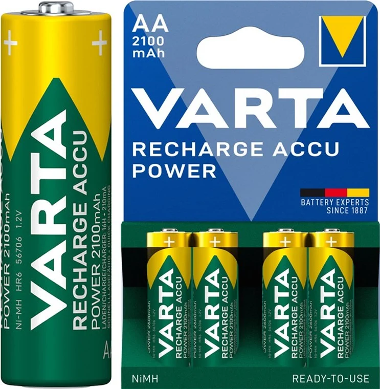 AA (Mignon)/HR6 (56706) Akku - 2100 mAh, 4 Stk. im Blister