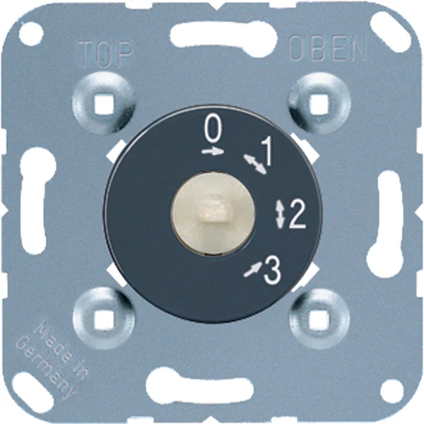 Jung Basic Element Drei-Positionen-Schalter - 1101-4