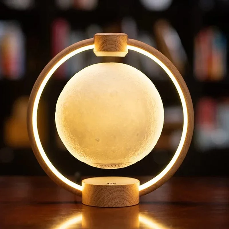 AstralGlow - LED Mondlicht Bluetooth Lautsprecher
