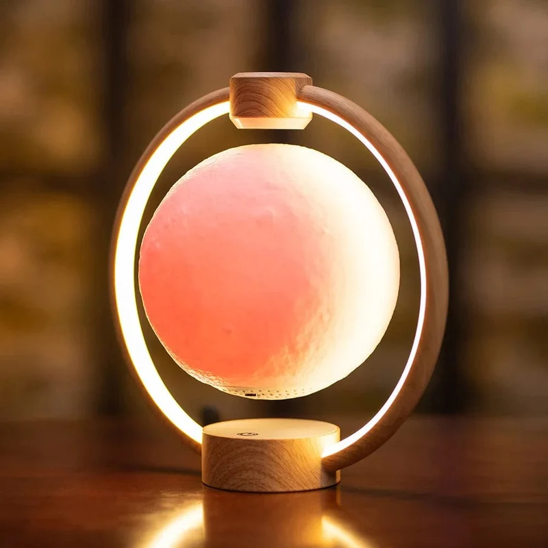 AstralGlow - LED Mondlicht Bluetooth Lautsprecher