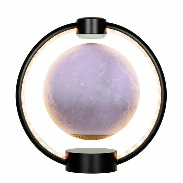 AstralGlow - LED Mondlicht Bluetooth Lautsprecher