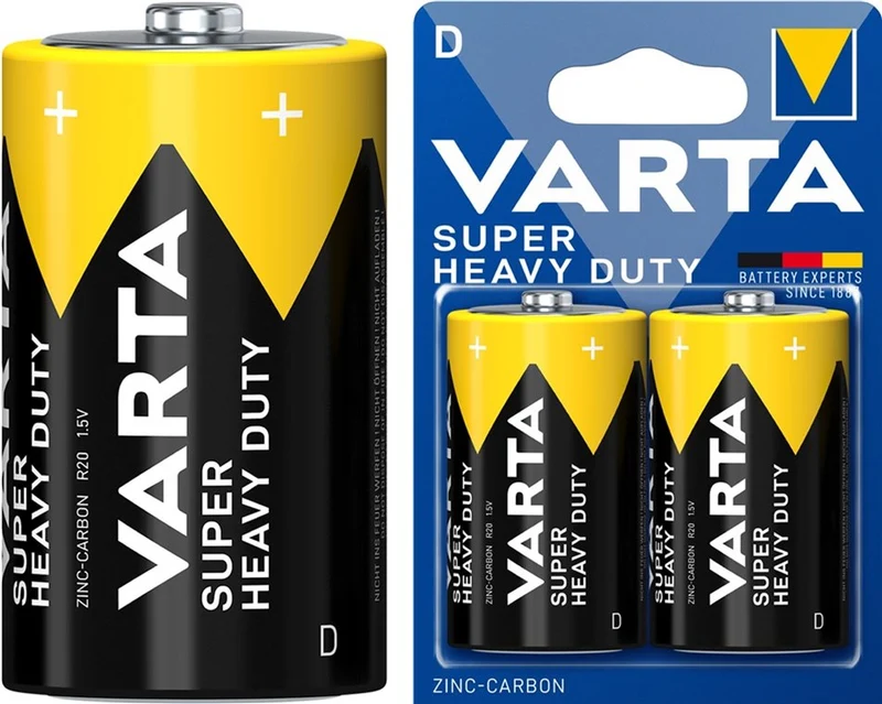 R20/D (Mono) (2020) Batterie, 2 Stk. im Blister
