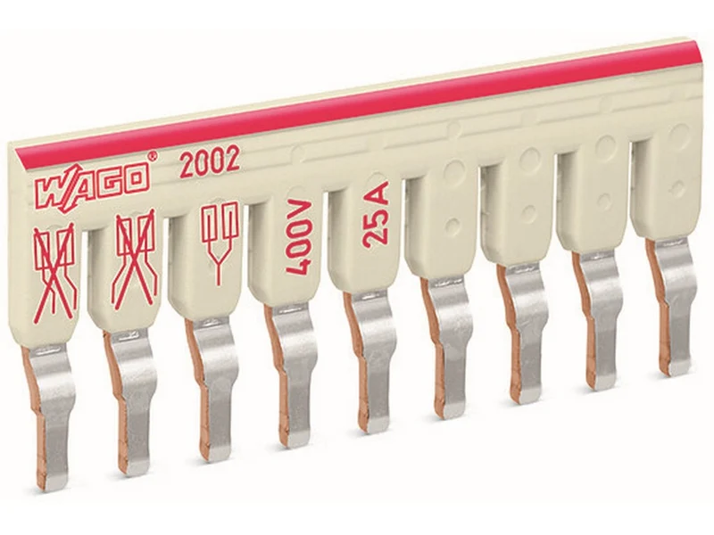 WAGO 2002-479 Schachtelbrücker 9-fach isoliert lichtgrau
