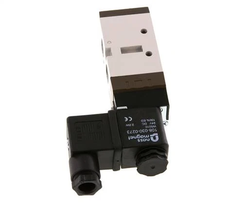5/2 G1/4'' (G1/8'') Magnetventil 12V DC 1,5-10bar/21,0-140psi YPC