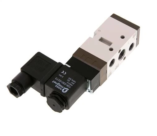 5/2 G1/4'' (G1/8'') Magnetventil 12V DC 1,5-10bar/21,0-140psi YPC