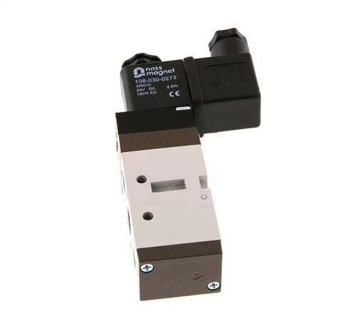 5/2 G1/4'' (G1/8'') Magnetventil 12V DC 1,5-10bar/21,0-140psi YPC