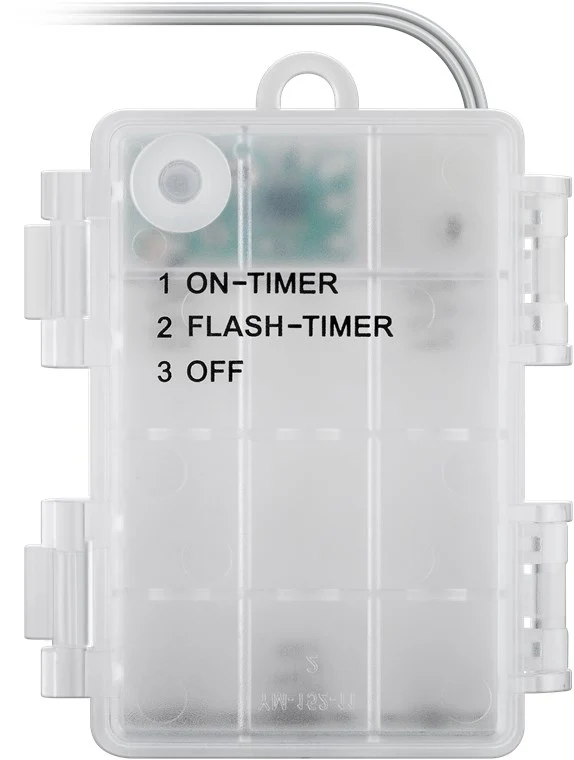 80er LED-Lichterkette "Sterne"