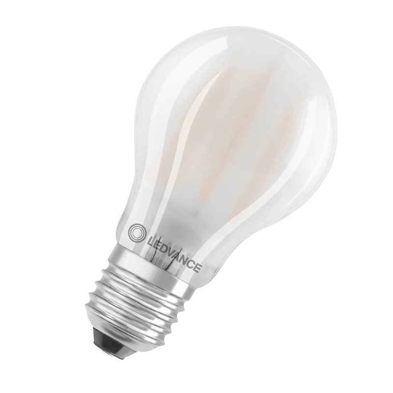 LEDVANCE Classic A19 LED Filament 4W 840 E27 Matt - 4099854069710 [2 Stück]