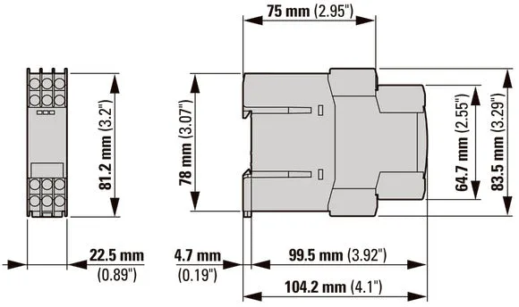 Eaton Multifunktionales Elektronisches Zeitrelais ETR4-70-A - 031888