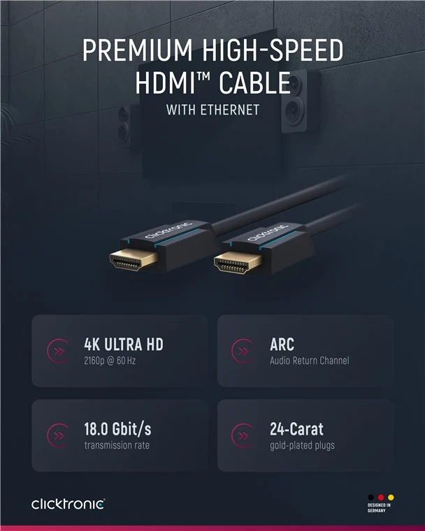 High-Speed-HDMI™-Kabel mit Ethernet